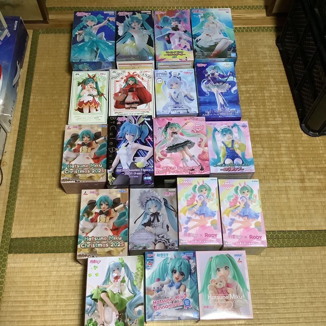 d*3様 初音ミク　アミューズ景品フィギュアまとめ売り⑤