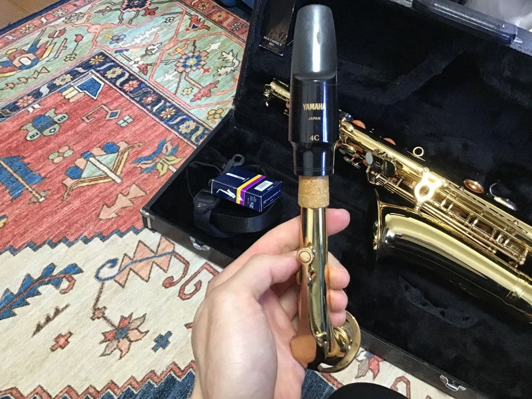 定価3万 maxtone アルトサックス ゴールド ハードケース付き