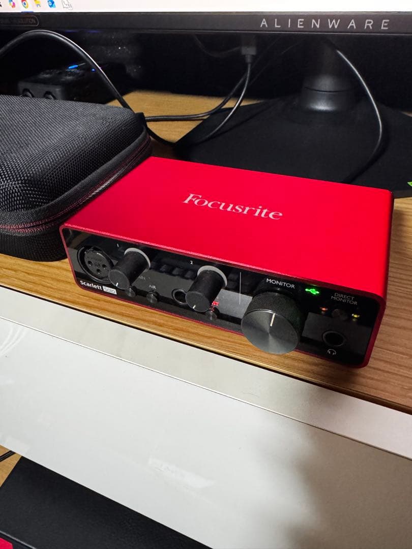 Focusrite オーディオインターフェース Scarlett Solo