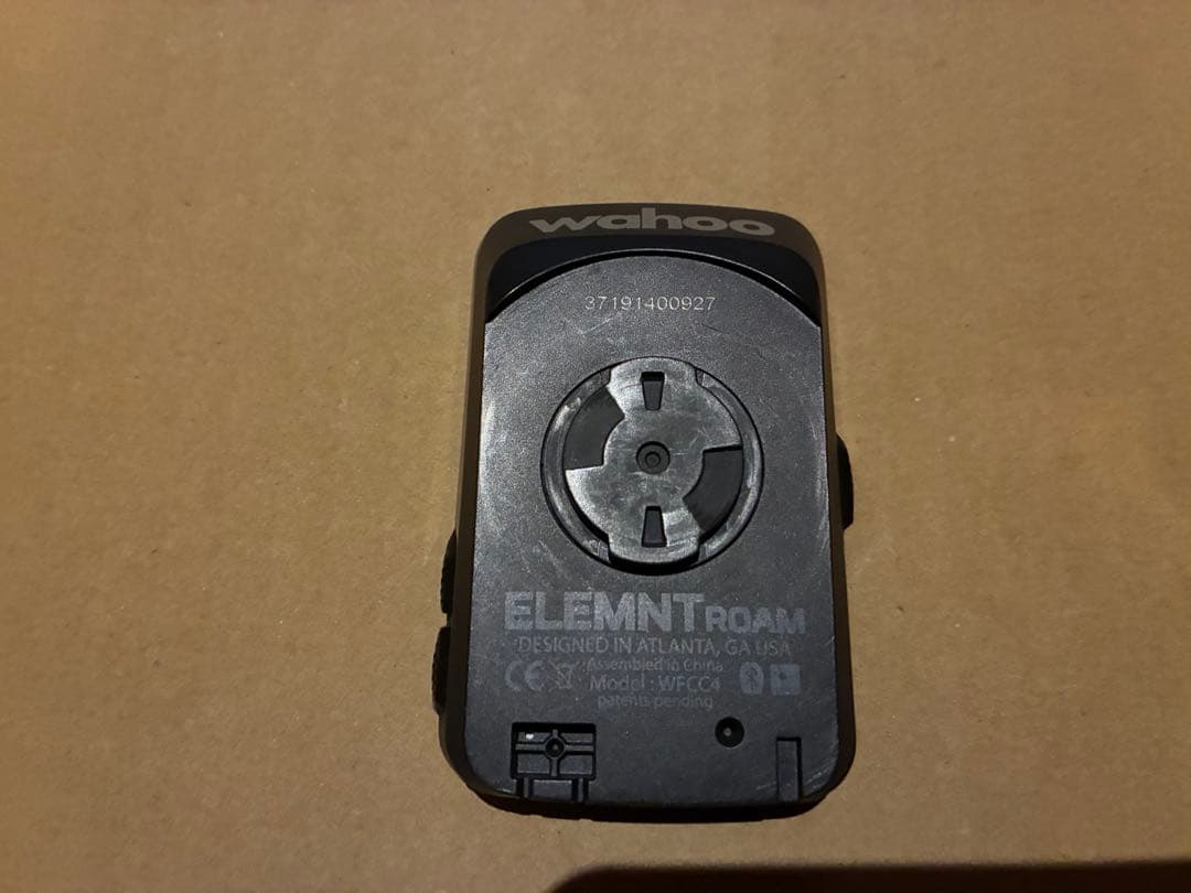 シーポ乗り　wahoo ELEMNT ROAM (WFCC4)