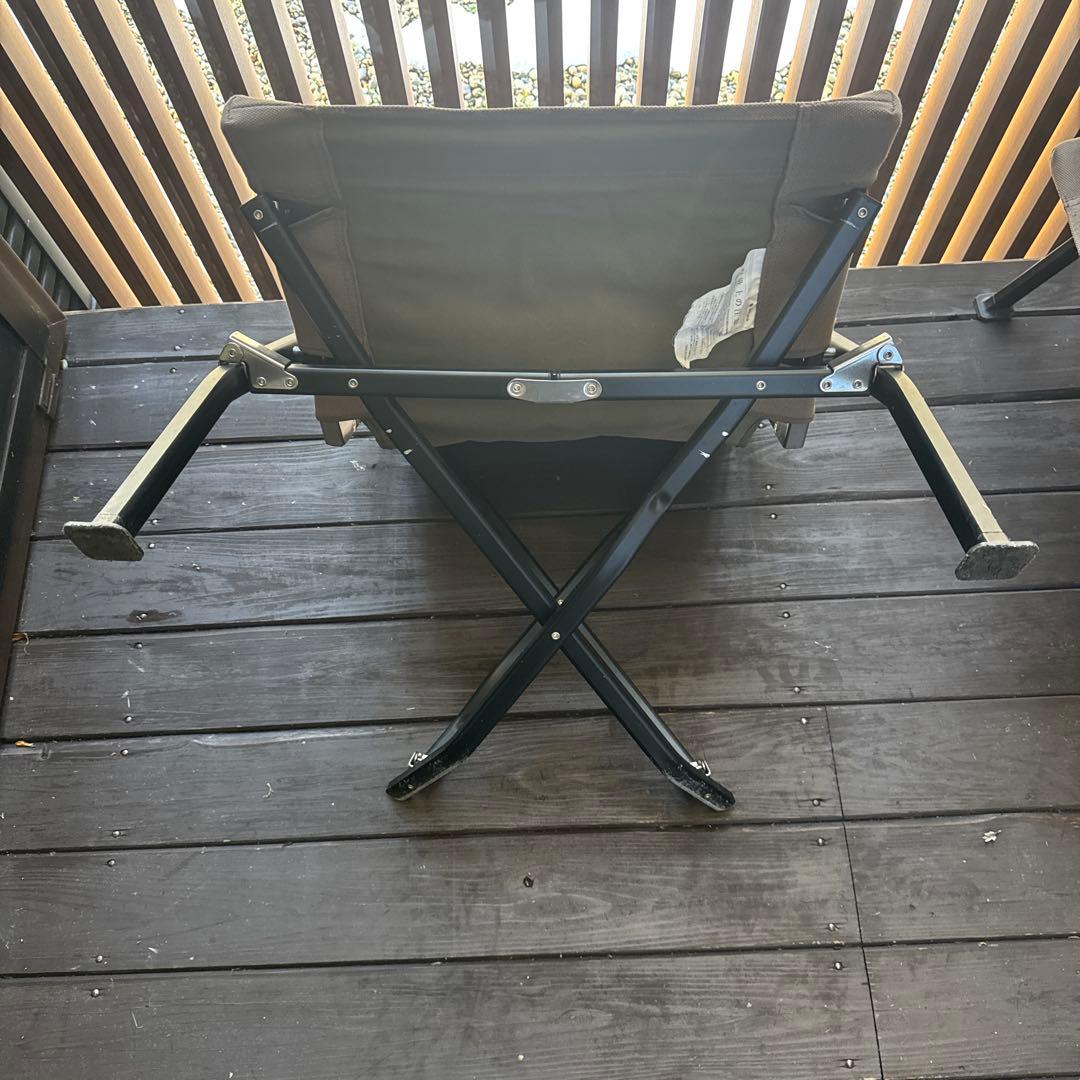 スノーピーク　ローチェア ショート グレー　2脚セット