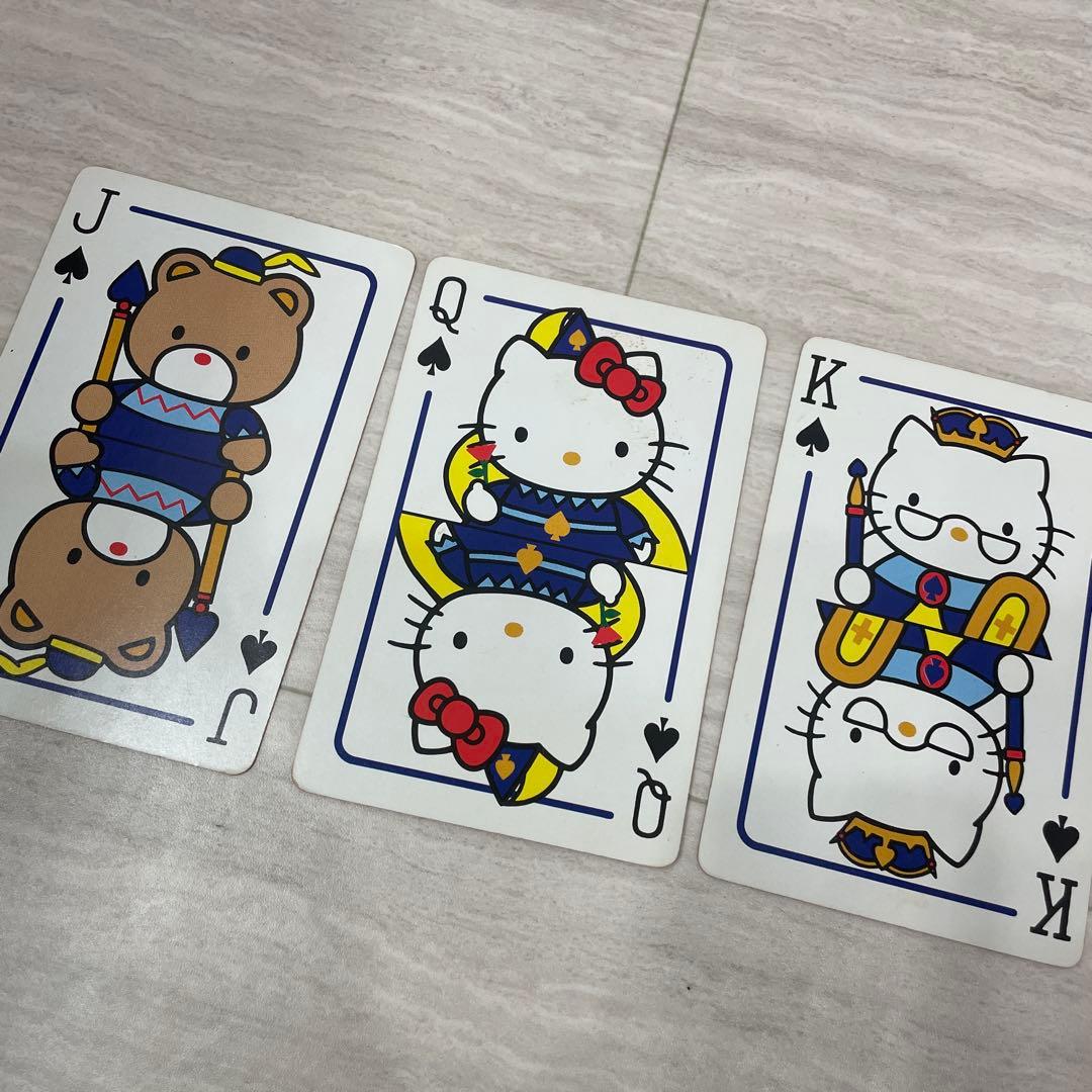 【超レア】ハローキティ クリスマス ビッグトランプ