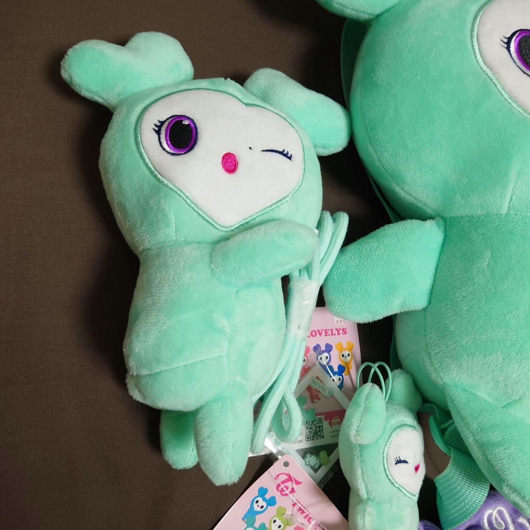 TWICE GIGO ラブリー まとめ売り リュック シュシュ ふわもこ 7点