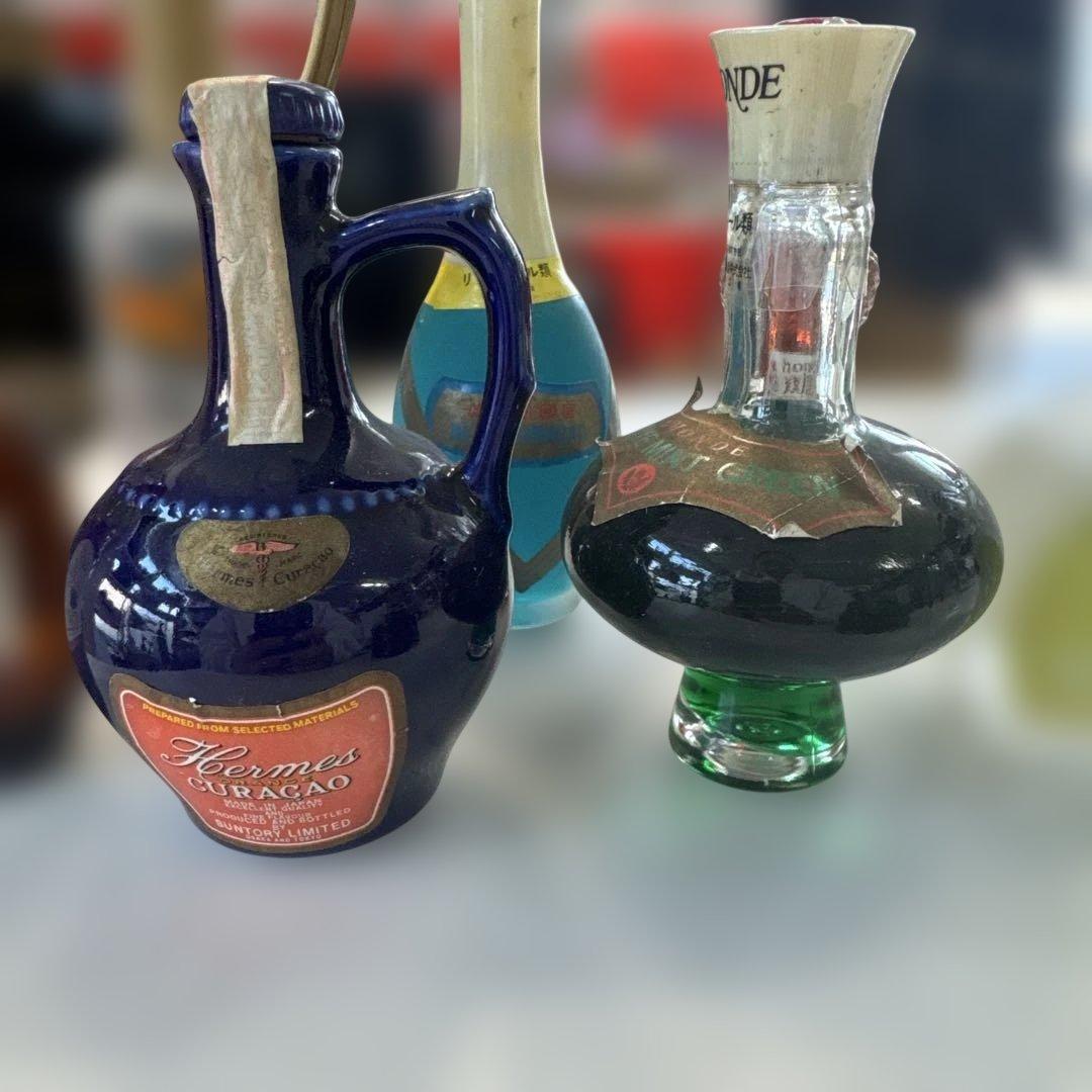 【E207】古酒　梅酒　MONDE ラムホワイト　サントリー　赤玉　リキュール