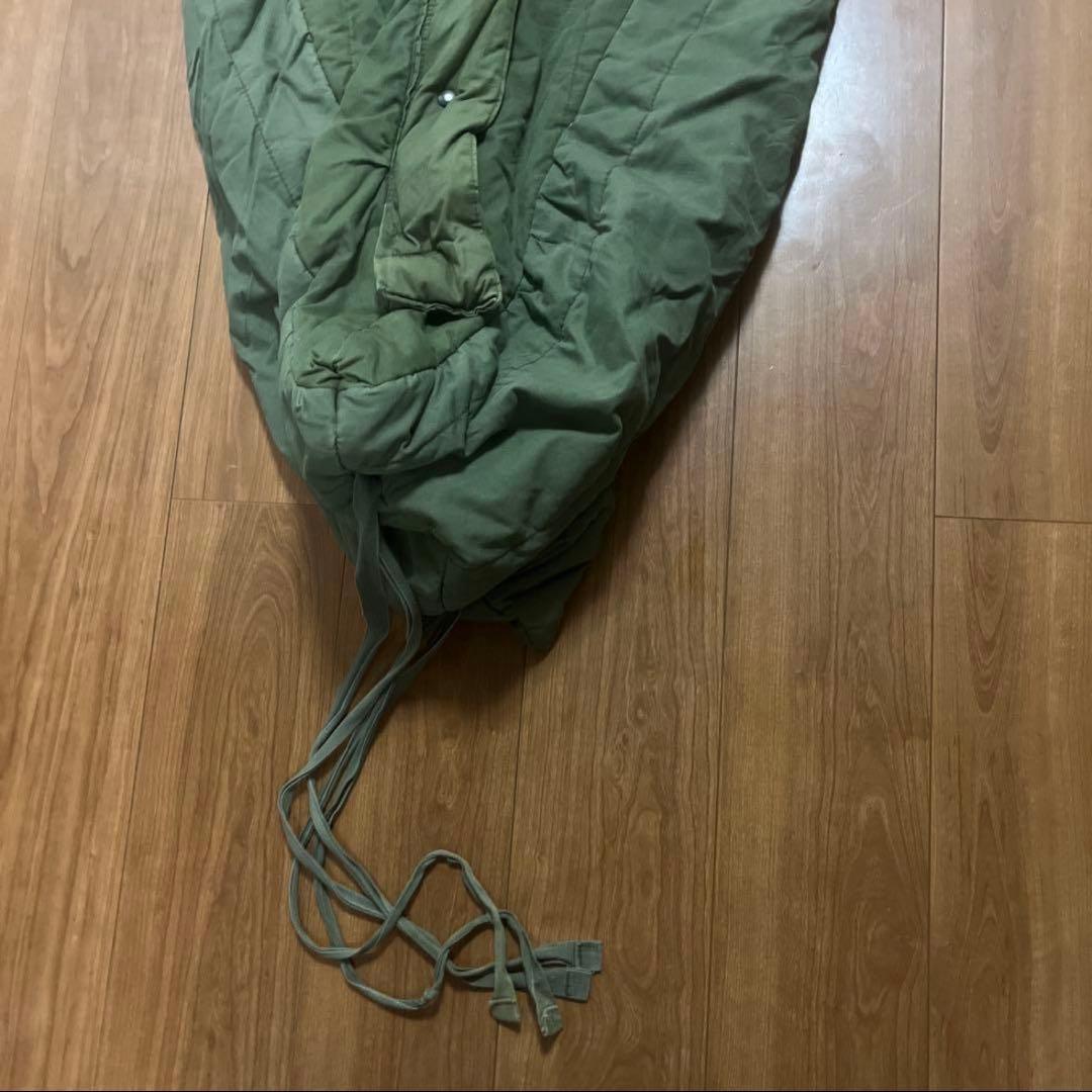 米軍　実物　SLEEPING BAG スリーピングバッグ　ODグリーン　④