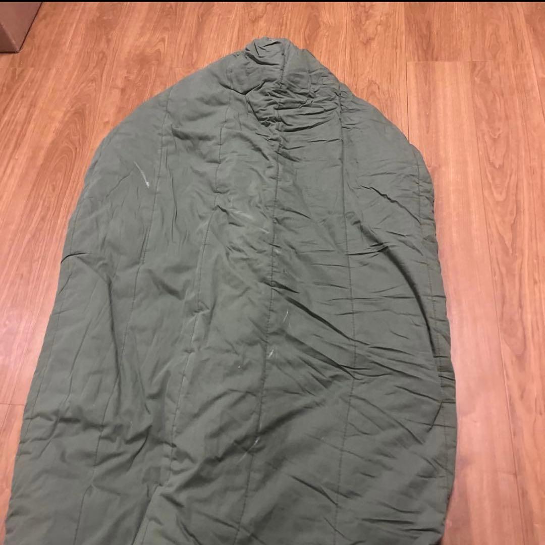 米軍　実物　SLEEPING BAG スリーピングバッグ　ODグリーン　④