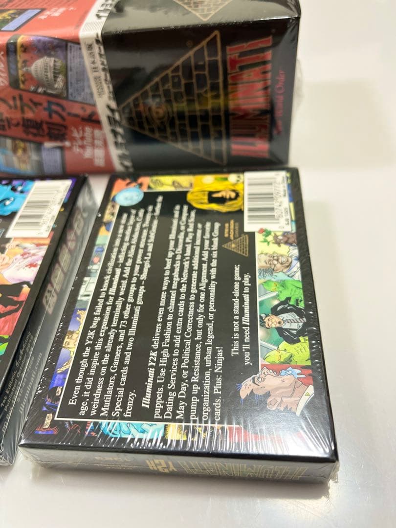 イルミナティカード未開封BOX《まとめ売り》絶版廃盤伝説フリーメイソン