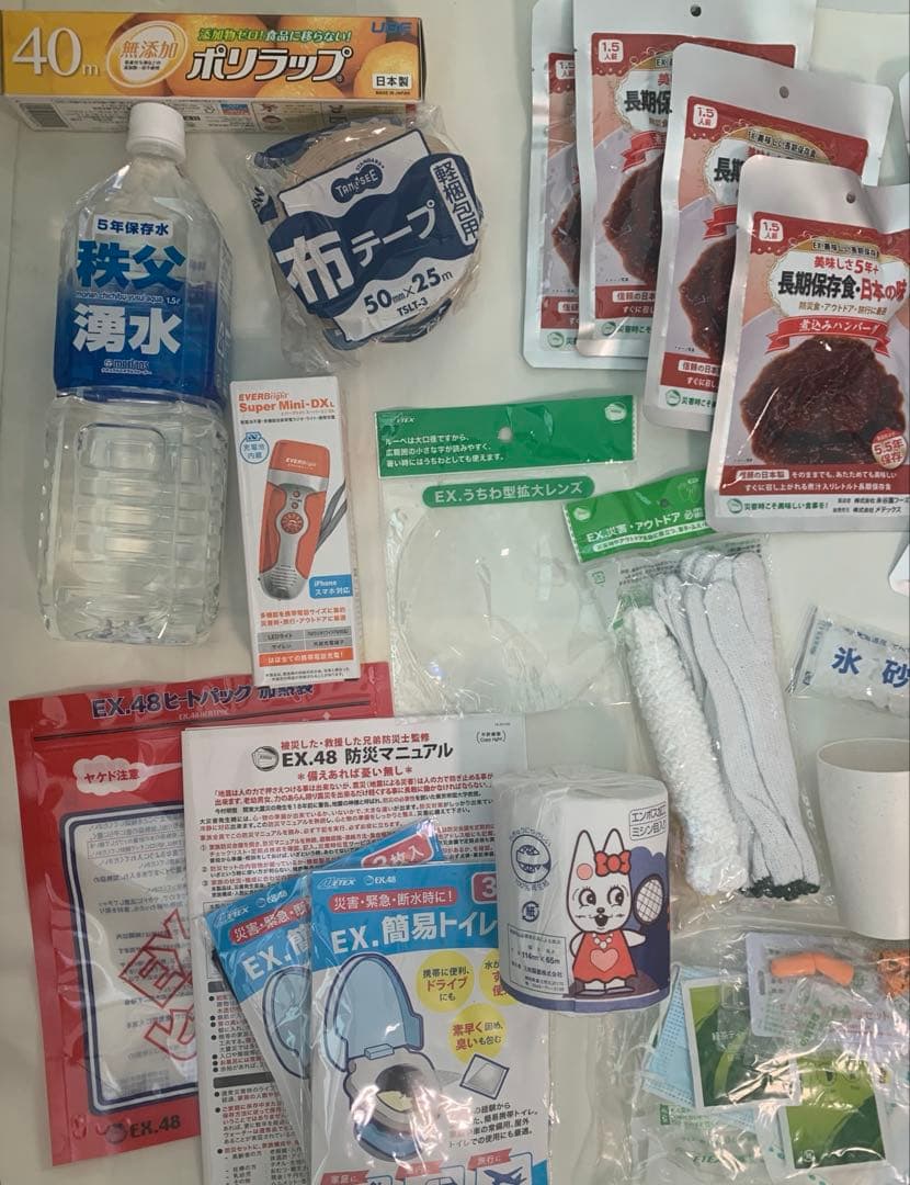 メテックス EX.48防災バッグ TANAKA防災士ブラザーズモデル 2人用