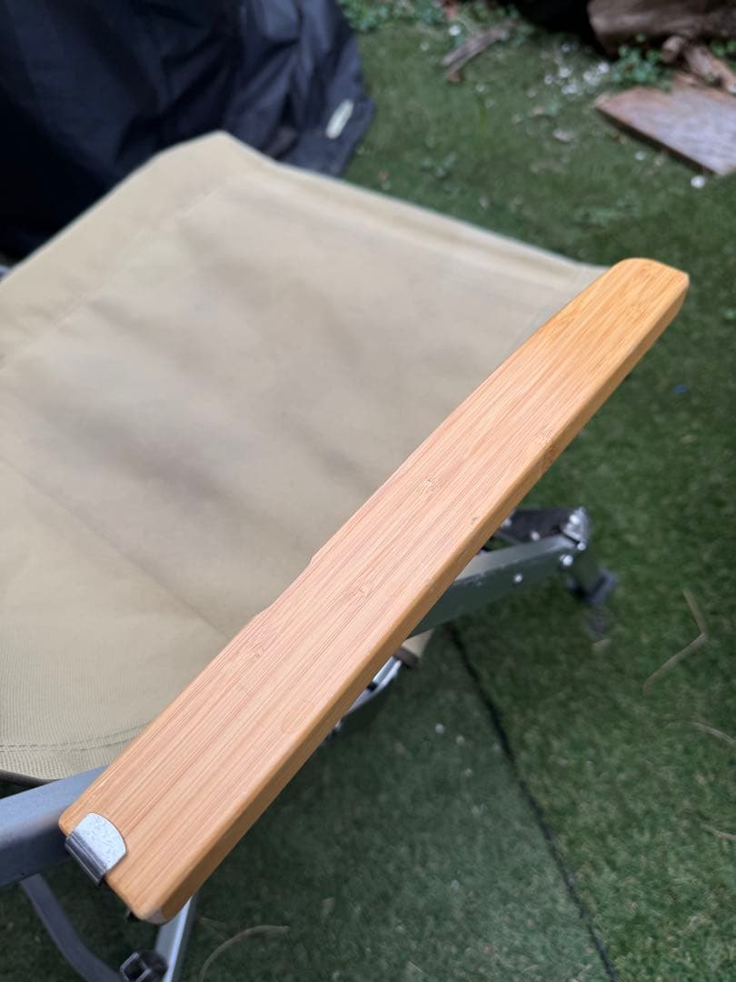  Peak ローチェア30 1脚 竹集成材アーム 折りたたみ ※ケース無