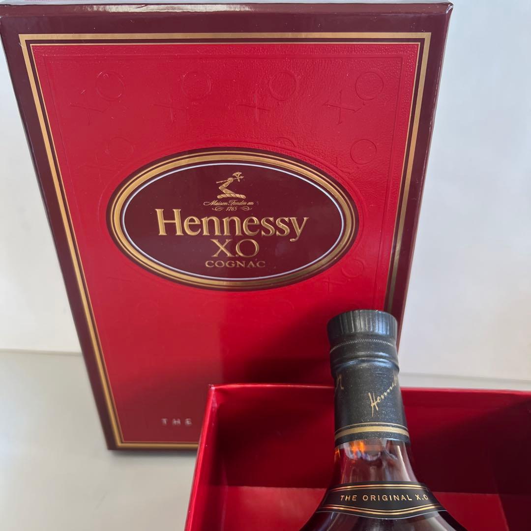 新品Hennessy/ヘネシーX.O/ブランデー 黒キャップ/