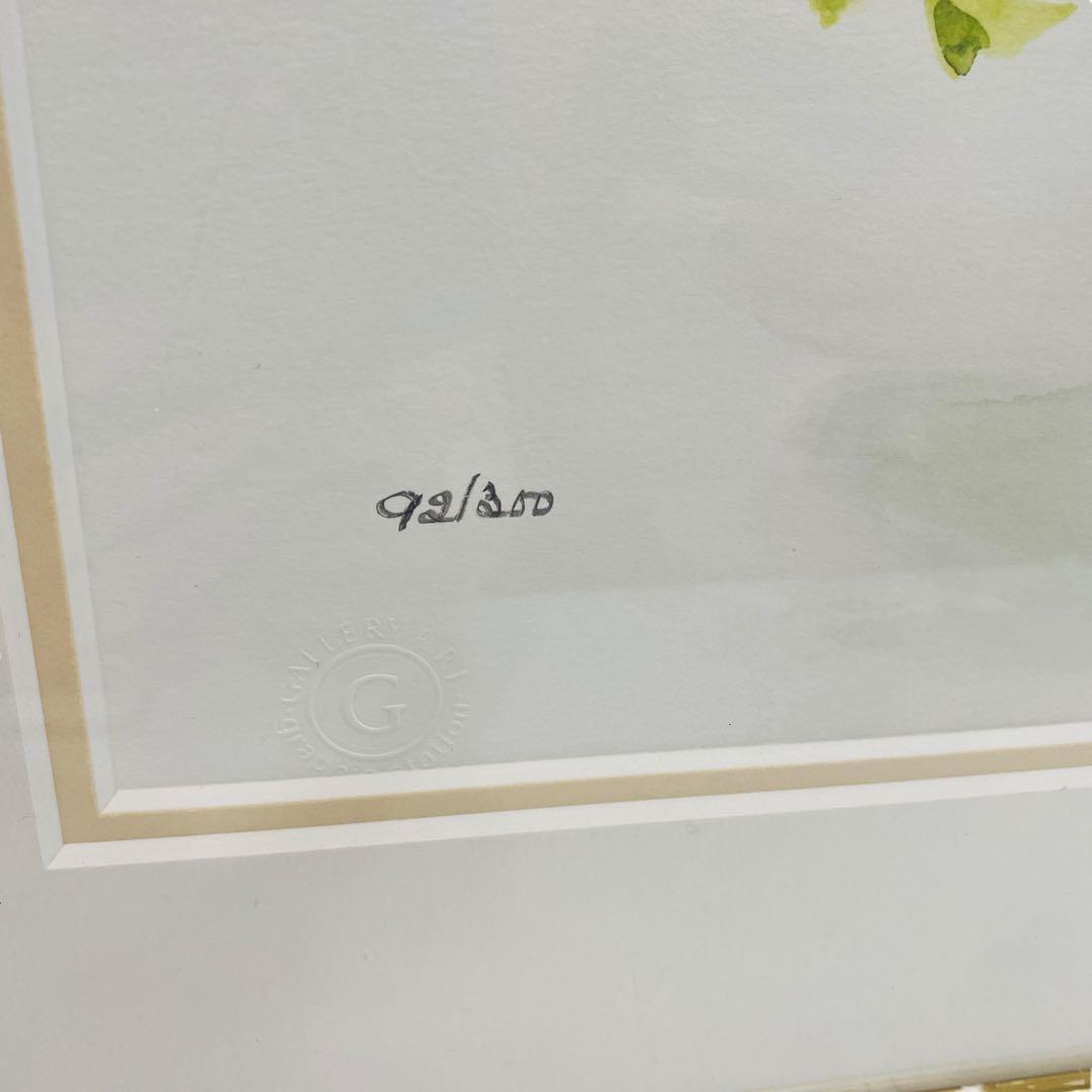 橋本 不二子 限定版画 額装 大判サイズ 直筆サイン・エディション有り