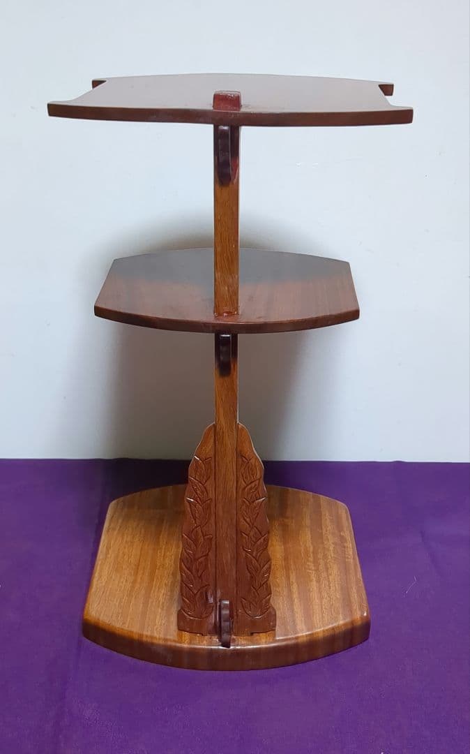 煎茶道具 棚 紅木