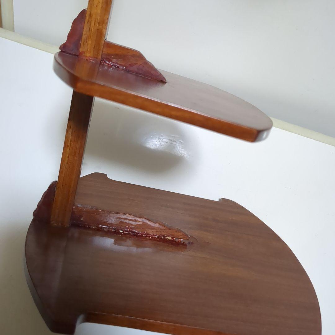 煎茶道具 棚 紅木