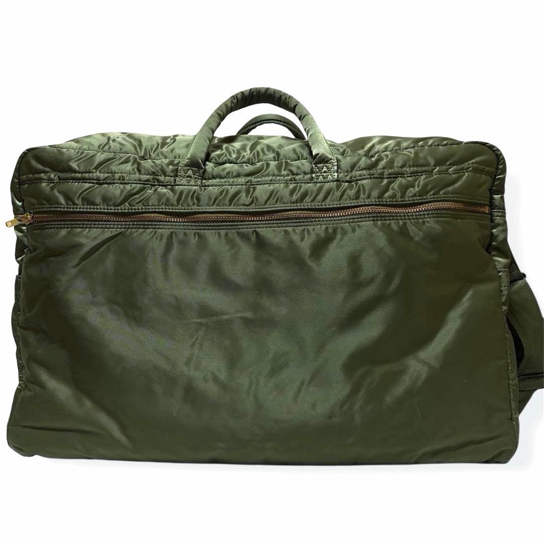 超美品✨希少 ポータータンカー ボストンバッグL ショルダーバッグ 大容量セージ