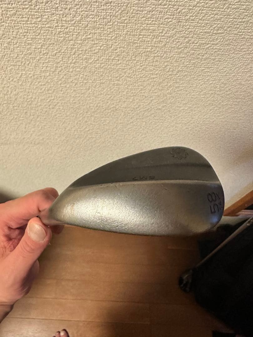 タイトリストボーケーSM7 ジェットブラックウェッジ 58° Sシャフト