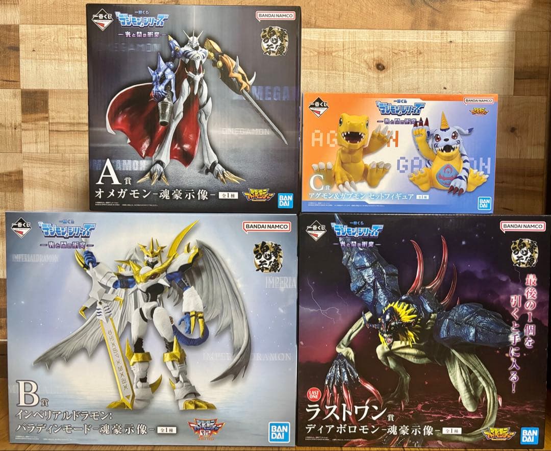 一番くじ　デジモン　フィギュア系コンプリートセット