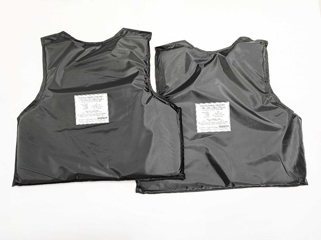 NIJ レベル3A 防弾プレート ソフトプレート BACLSカット 2枚 PE製