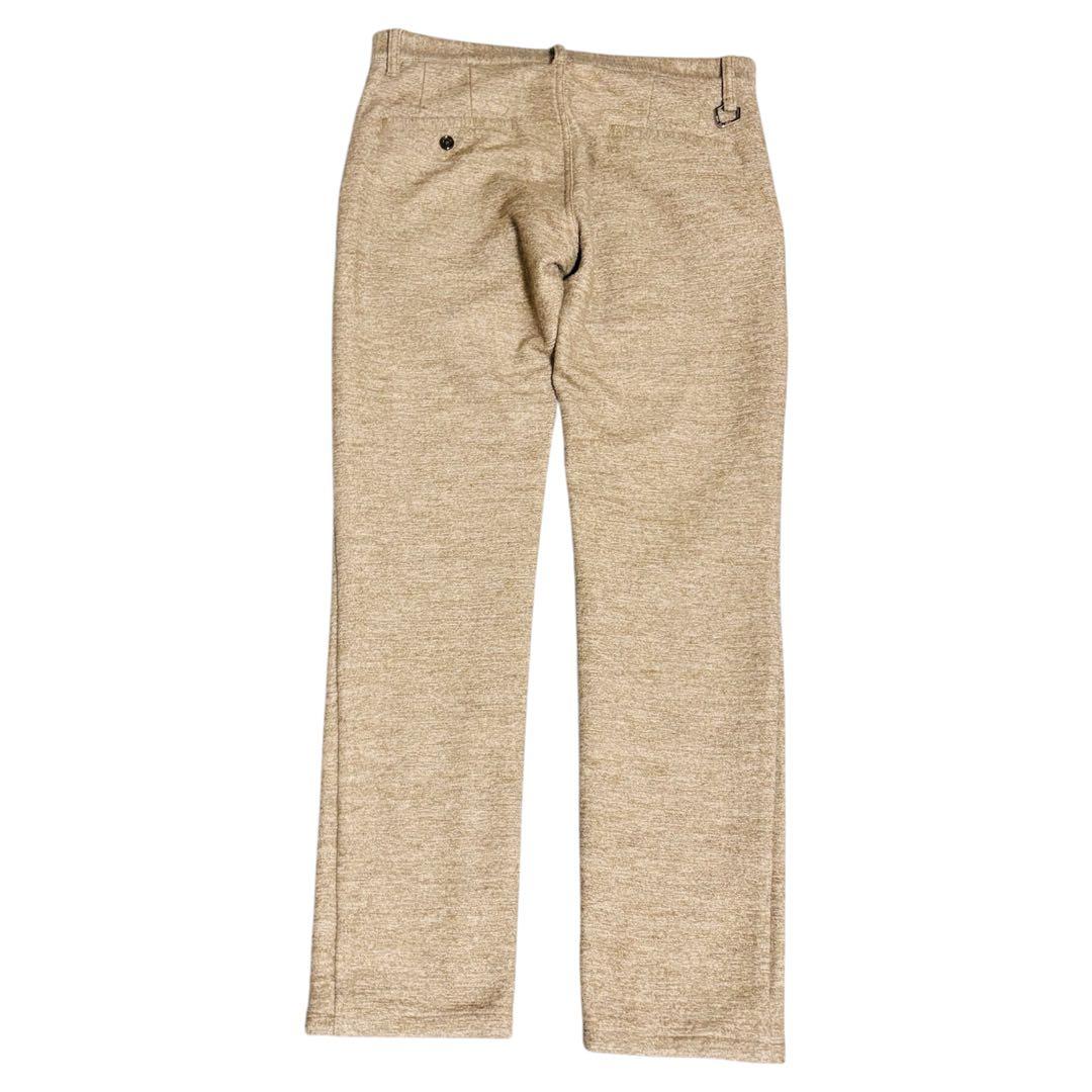 MARK&LONA｜グレー イエローアクセント スポーツパンツ ゴルフウェア