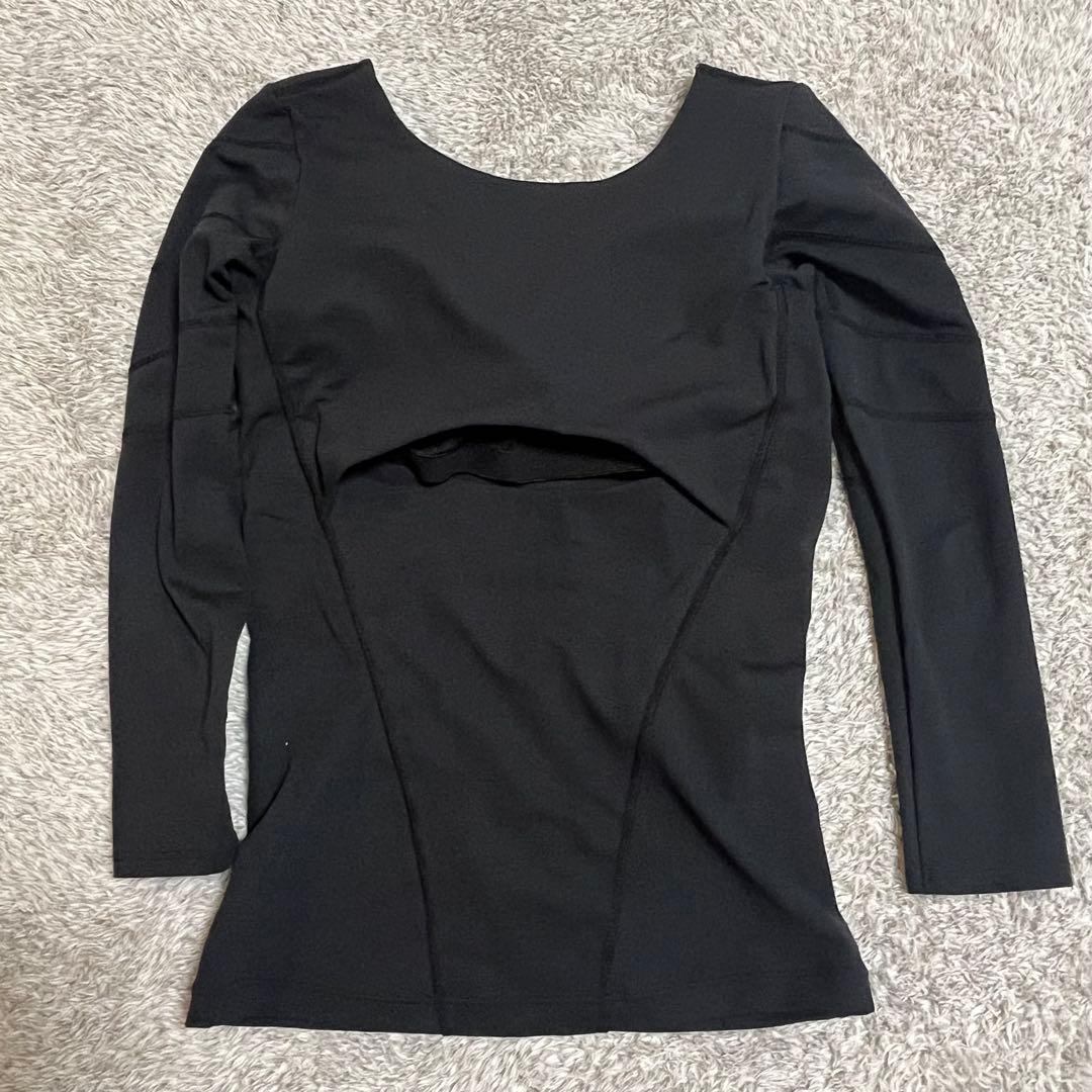 Rintosullリントスルパーフェクトフォーム ピラティスウェア 上下 L 黒