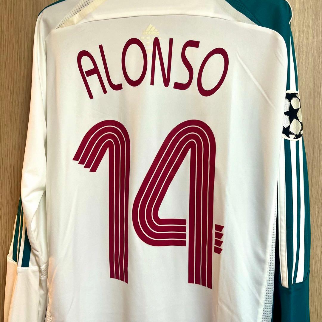 激レア　リバプール 2006/07 UCL選手用長袖3rdユニフォーム　アロンソ