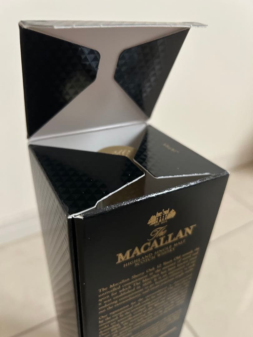 The Macallan 12年 シェリーオーク 750ml 新品未開封