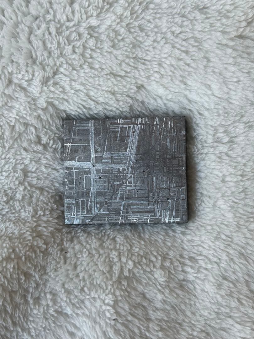 天然ムオニオナルスタ鉄隕石 - ビッグスライスカット 273.55g