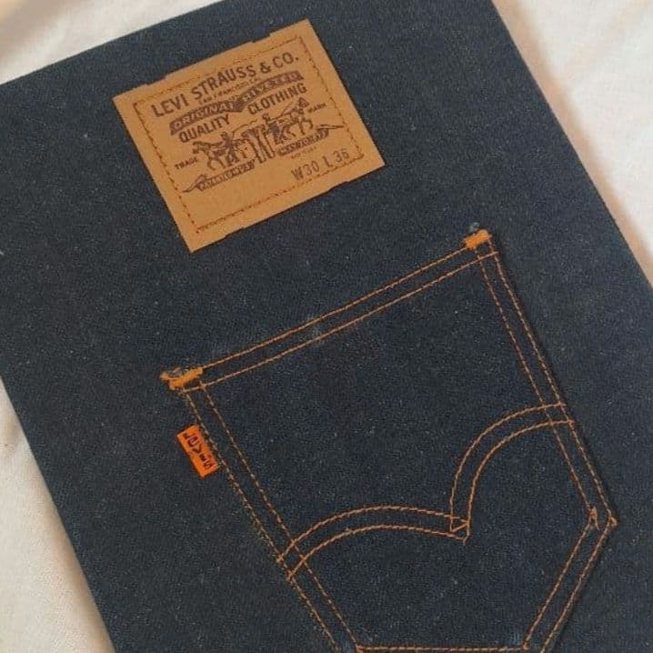 スペシャル 70's リーバイス デニム バインダー ヴィンテージ ファイル