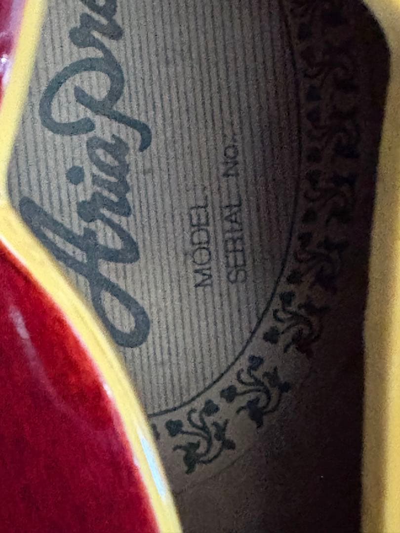 Aria Pro II セミアコースティックギター レッド