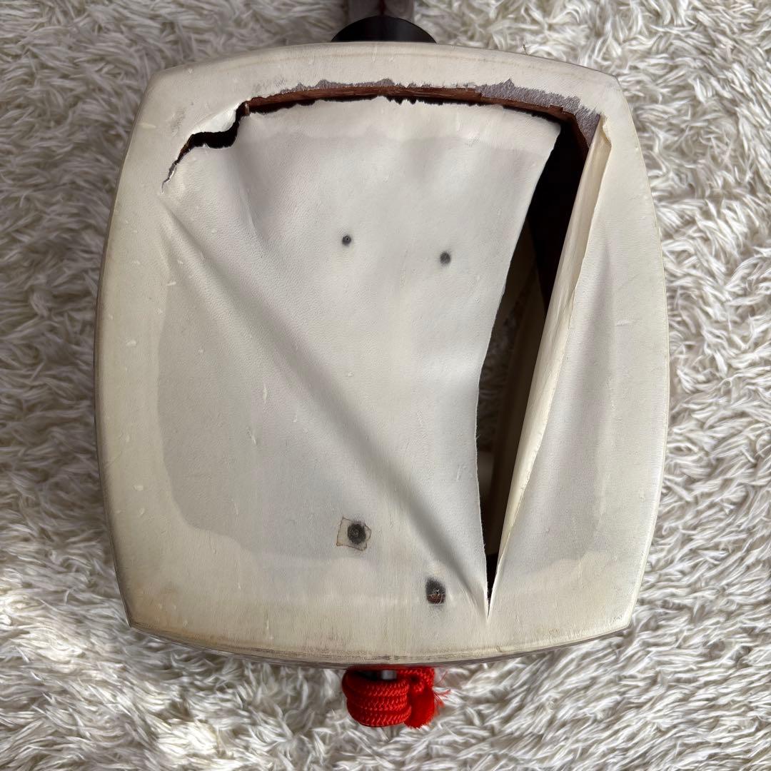 高級品？紅木！中棹！折り畳みケース付き★三味線セット◎