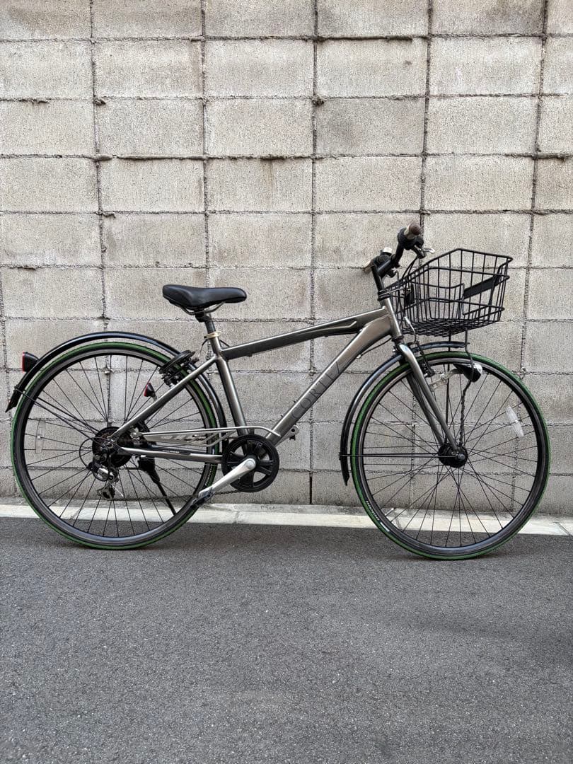 <両タイヤ新品>クロスバイク