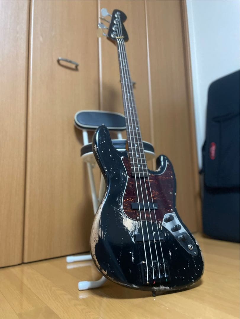 【月曜まで】レリック ジャズベースEMGピックアップHIPSHOTブリッジ