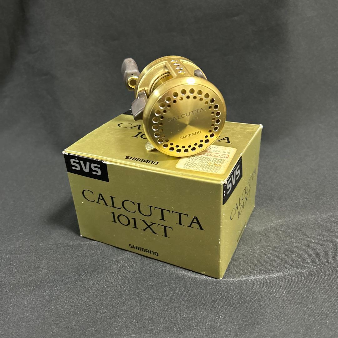 SHIMANO CALCUTTA 101XT 左巻き　外箱、説明書、付属品付き