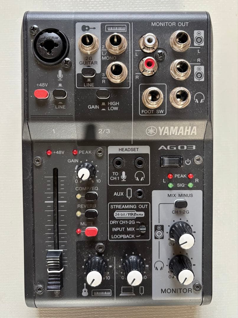 YAMAHA ヤマハ AG03MK2