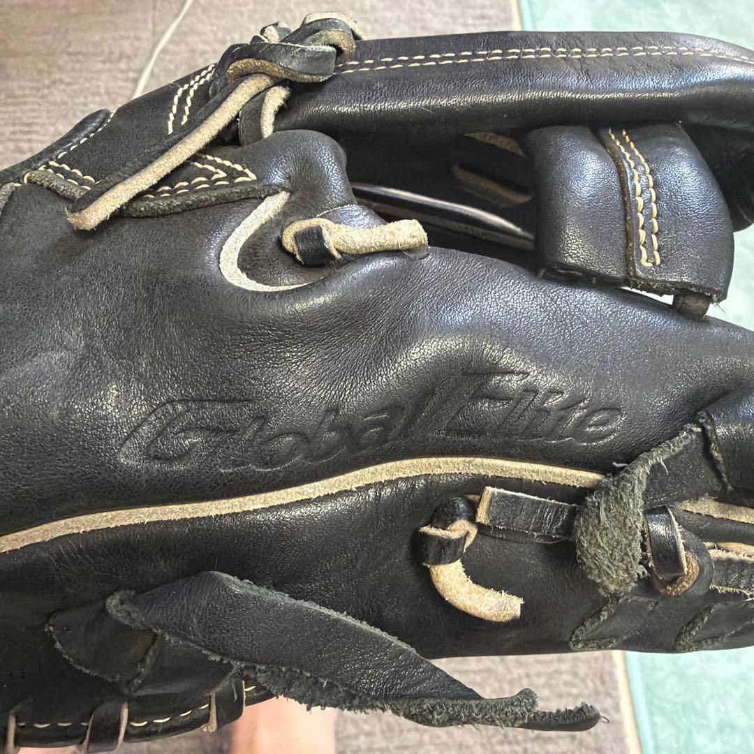 ミズノ グローバルエリート　黒　グローブ