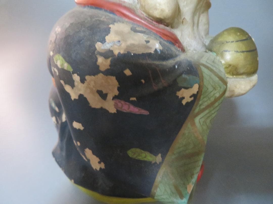 ◆283◆縁起物！ 福禄寿 人形 置物 招福　歴史 資料 鶴 寿 守り 七福神