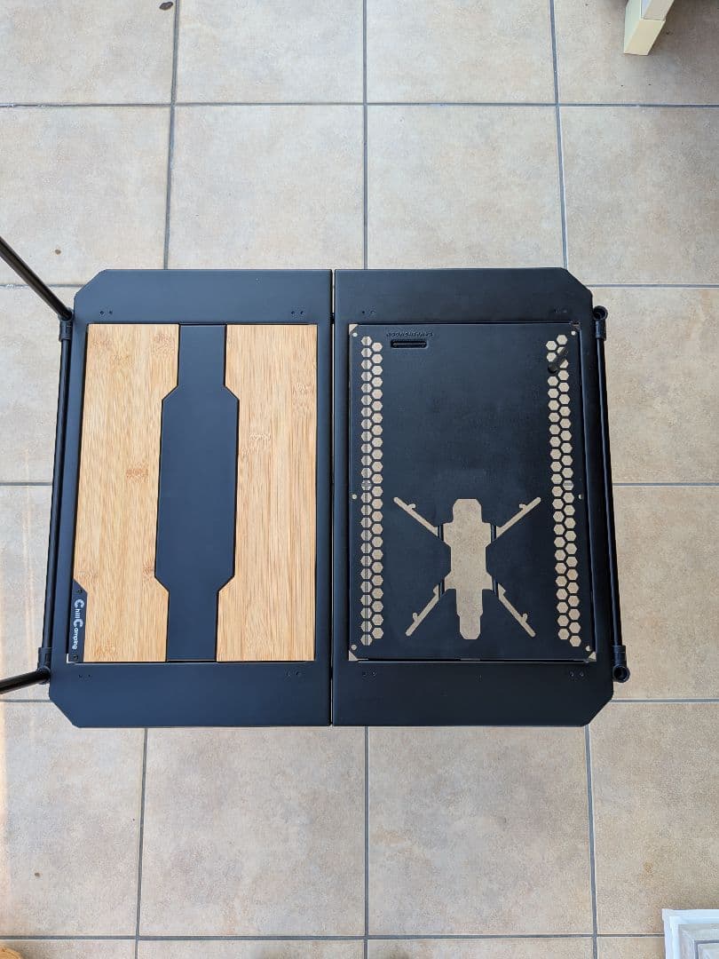 IGTテーブルセット + Campingmoon グリルテーブル