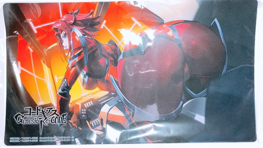 1点のみ　ラバーデスクマットコレクション コードギアス R2 カレン