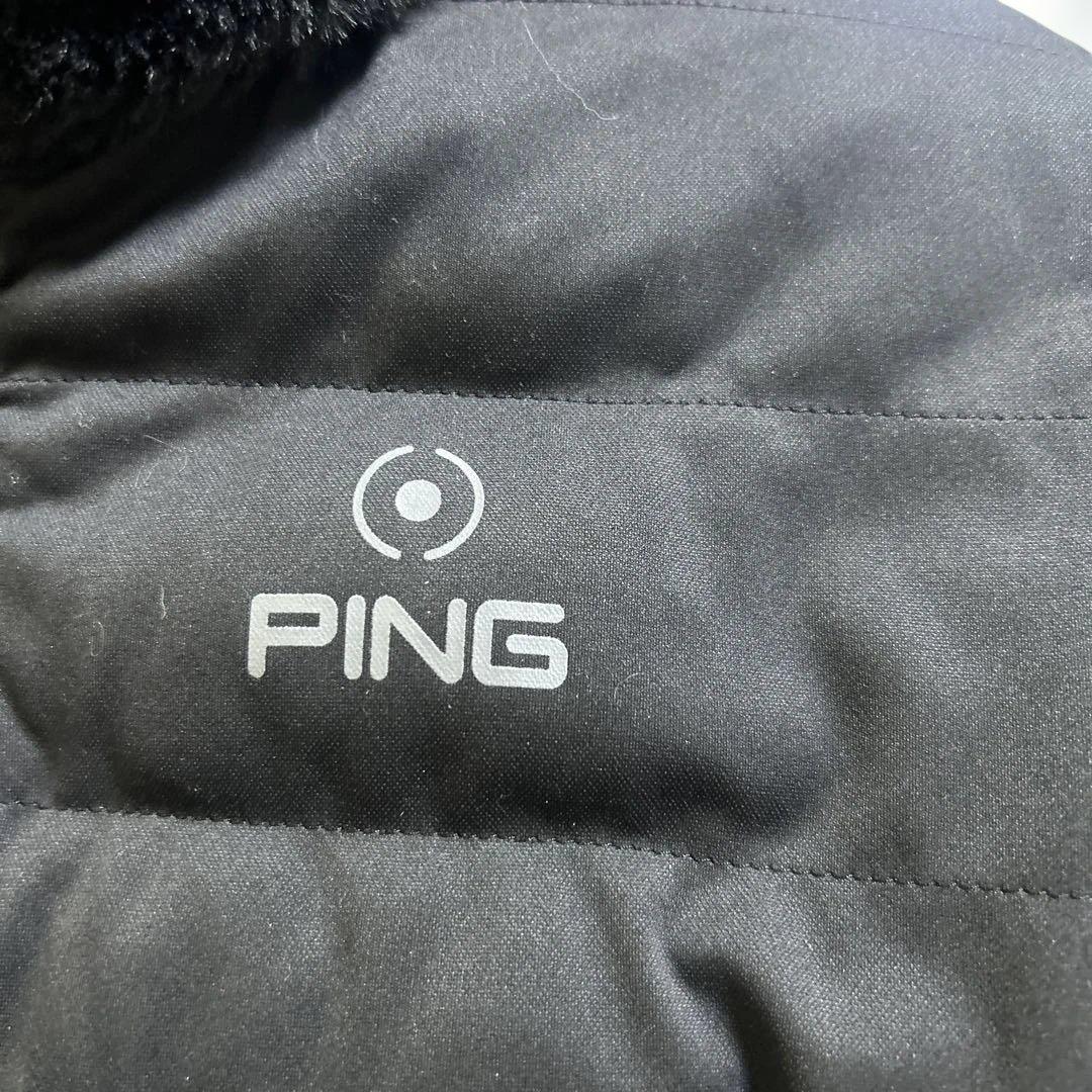 PING ♡中綿ジャケット ブラック　最終値下げ❗️