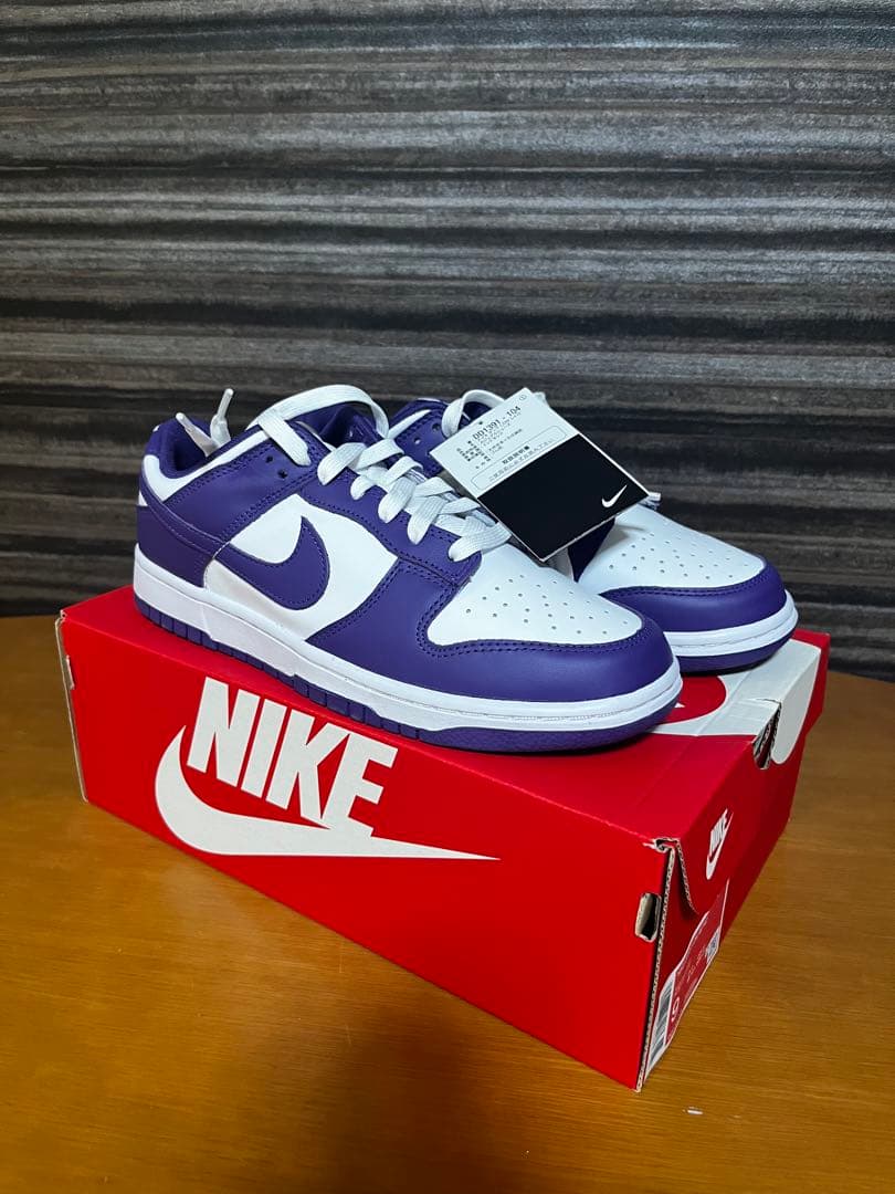 新品未使用　NIKE dunk low hi RETRO dd1391-104