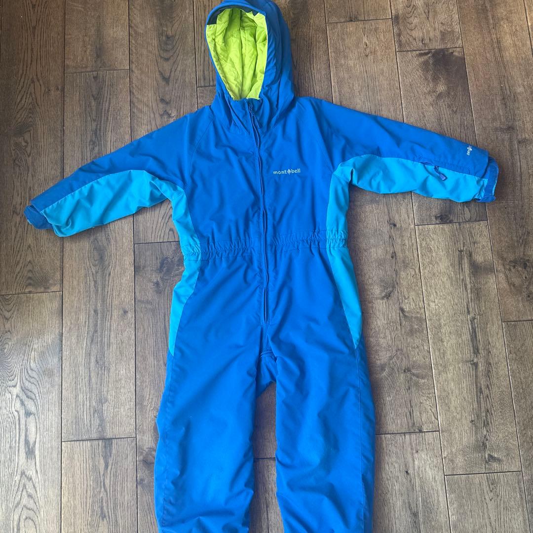 mont-bell スノーウエア　110 つなぎ