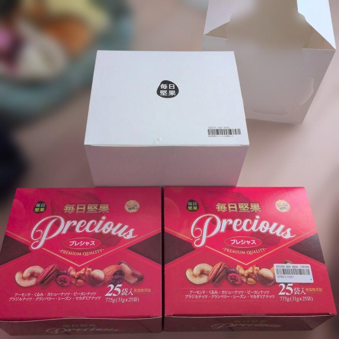 毎日堅果 プレシャス 25袋✕4箱（100袋）セット
