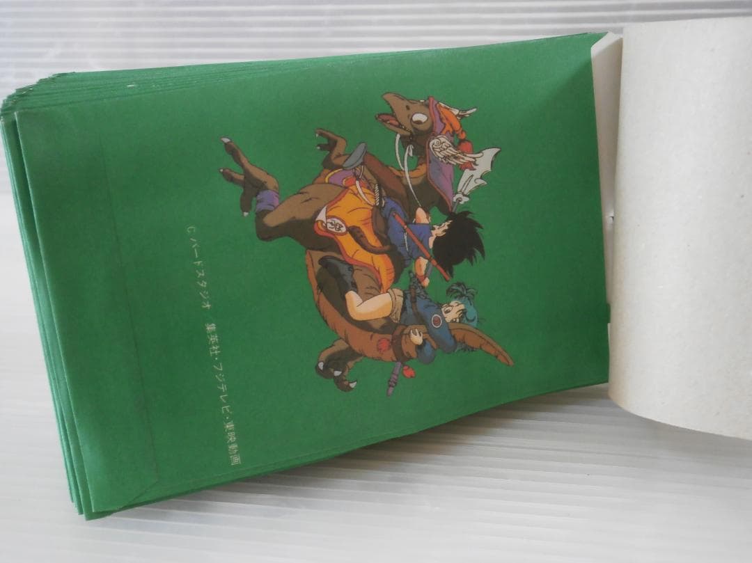 当時物 希少 駄菓子屋在庫品 くじ当て ドラゴンボール カラーラブシール 34枚