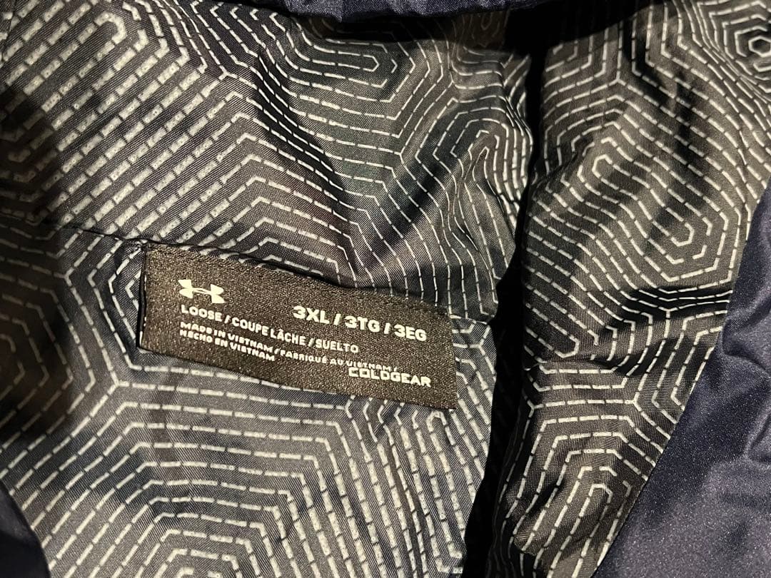 【選手支給品】帝京大学ラグビー　ダウン防寒着上下セット　XXXL