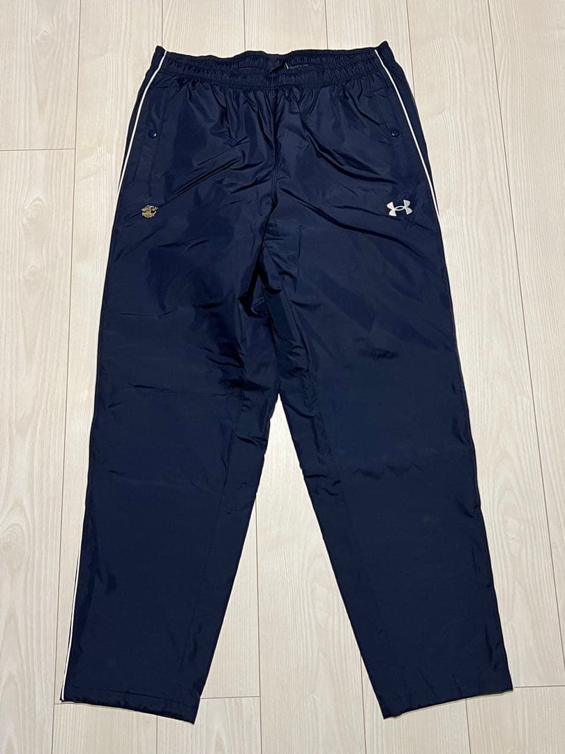 【選手支給品】帝京大学ラグビー　ダウン防寒着上下セット　XXXL