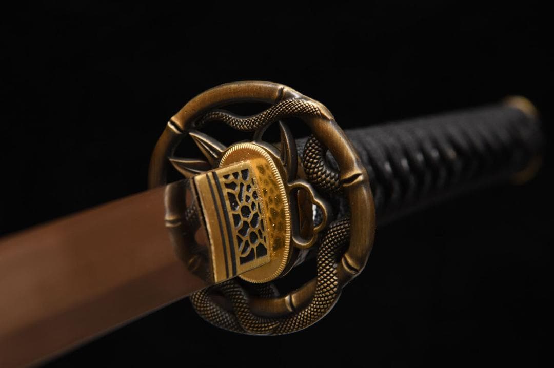 竹節蛇打刀 日本刀 模造刀 居合刀 武士道 武蔵 鑑賞用 手鍛造打