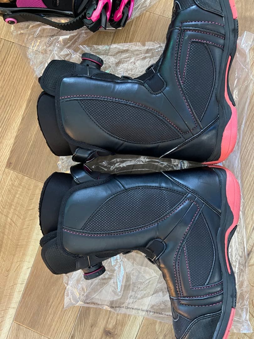 head スノーボードブーツ バインディング　セットブラック/ピンク