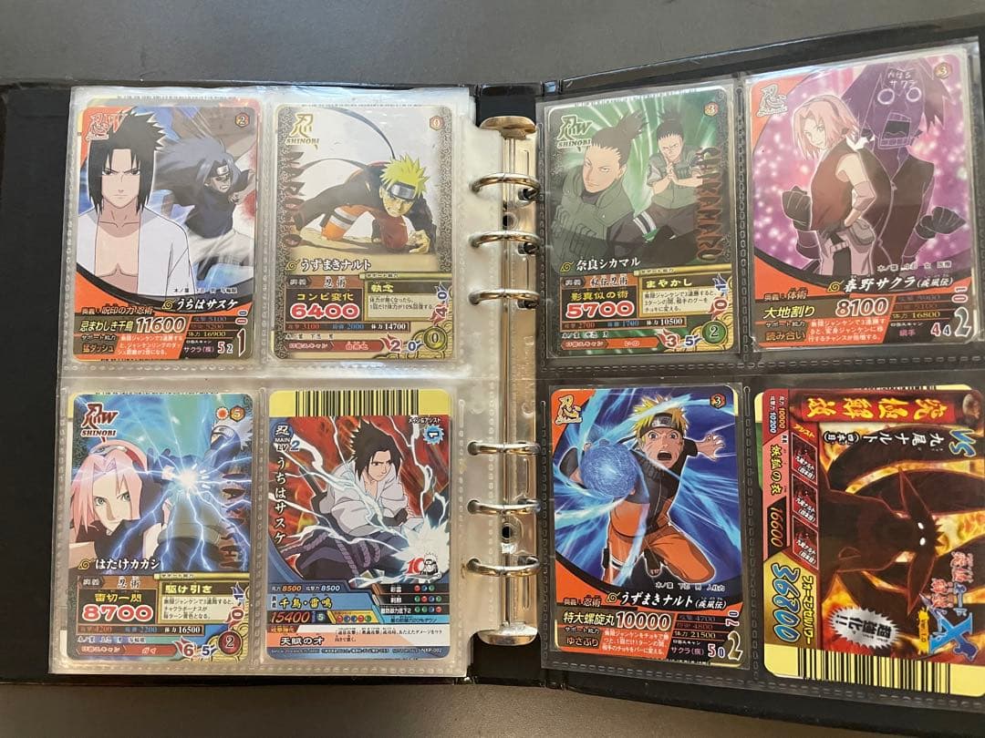 ナルト ナルティメット カードバトル ミッション データ カード ダス