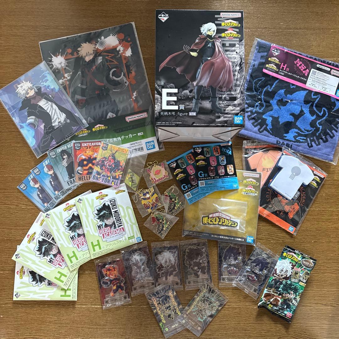 一番くじ 僕のヒーローアカデミア 他ショコラグーテレア2枚あり まとめ売り