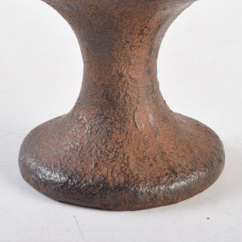 茶道具　十三代　宮崎寒雉　古鉄　月心寺　蓋置　共箱　C　9225