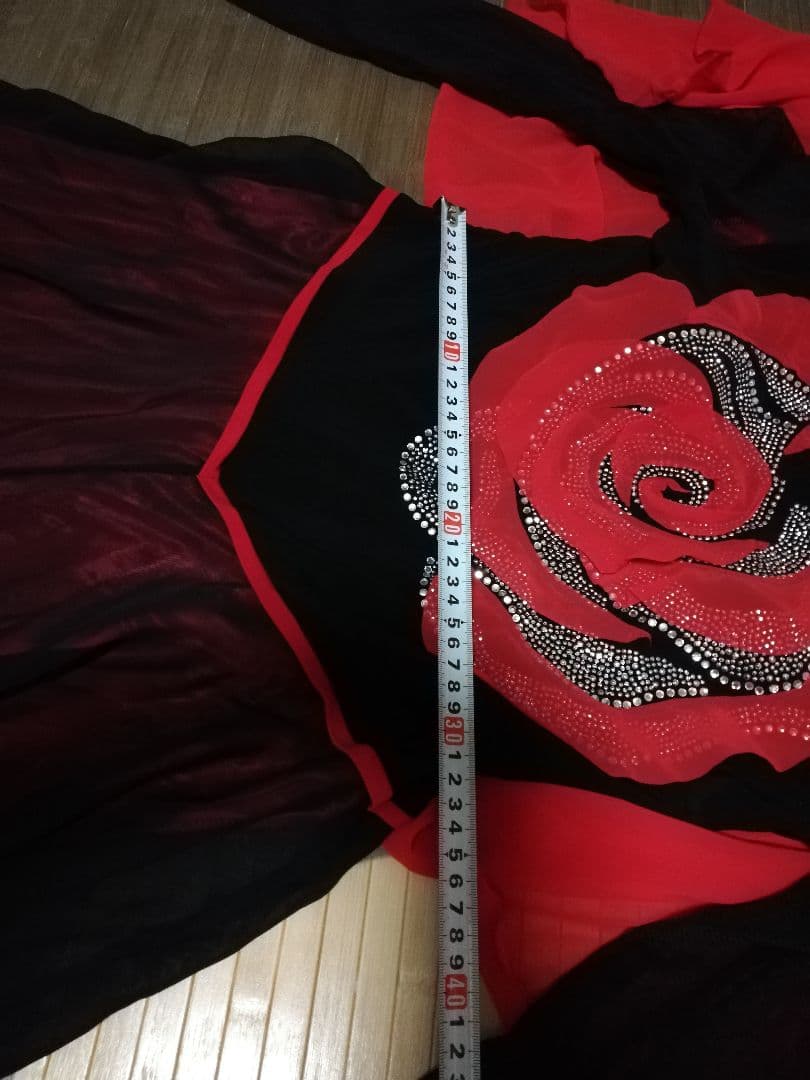 最終お値下げ　社交ダンスドレス　カラオケにも　フリーサイズ